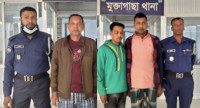 Ex-AL leader, two others arrested in Mymensingh